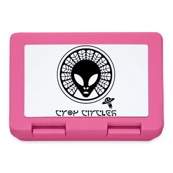 Ancien agroglyphe extraterrestre - Boîte à goûter - rose - Devant