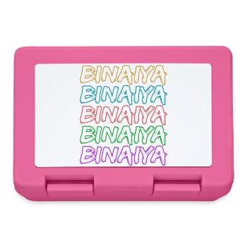 Gift for Binaiya - Lunchbox - pink - Front