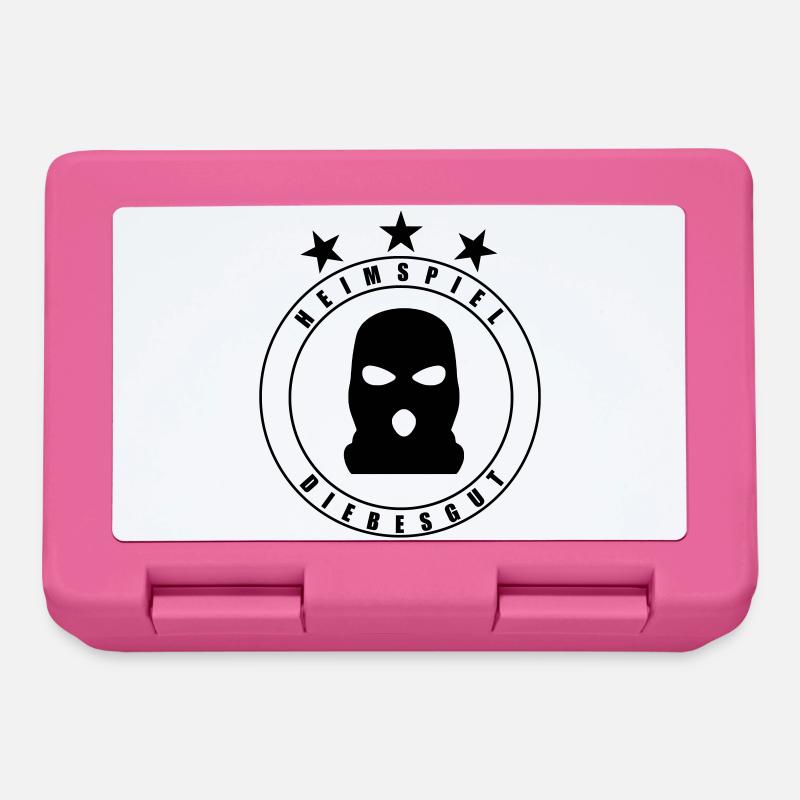 DIEBESGUT_WAPPEN - Boîte à goûter - rose