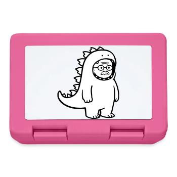 Carnival grouch grandpa - Lunchbox - pink - Front
