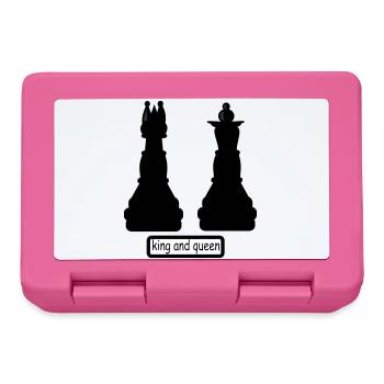 king_and_queen - Brotdose - Pink - Vorne