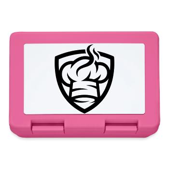 Chef's Hat Icon Chef - Lunchbox - pink - Front