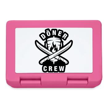 Döner Crew - Brotdose - Pink - Vorne