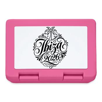 Ibiza 2026 Palm Tree - Lunchbox - pink - Front