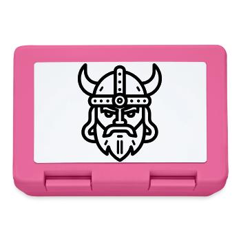 viking - Boîte à goûter - rose - Devant