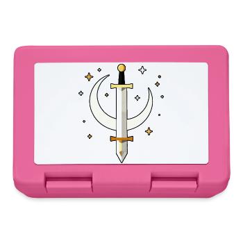 Moon Sword Streetwear Design - Lunchbox - pink - Front