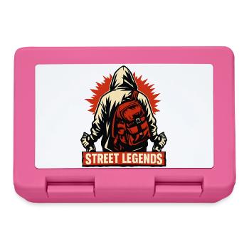 Street Legends Pullover Hoodie Motif - Lunchbox - pink - Front