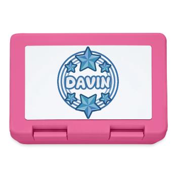 Davin - Boîte à goûter - rose - Devant