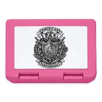 V8 - Lunchbox - pink - Front