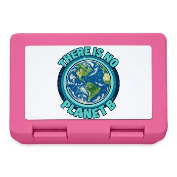 There Is No Planet B – Erde und Klimaschutz - Brotdose - Pink - Vorne