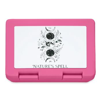 Naturzauber Mondkreis - Brotdose - Pink - Vorne