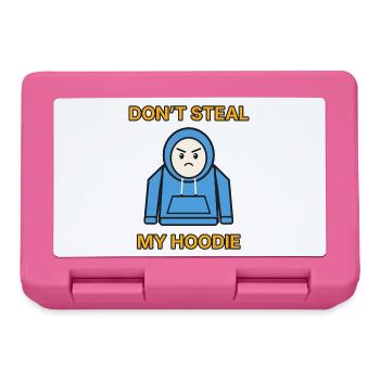 Hoodie – Don’t steal my hoodie – Pärchen lustig - Brotdose - Pink - Vorne