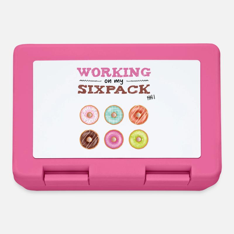Working on my sixpack - Brotdose - Pink