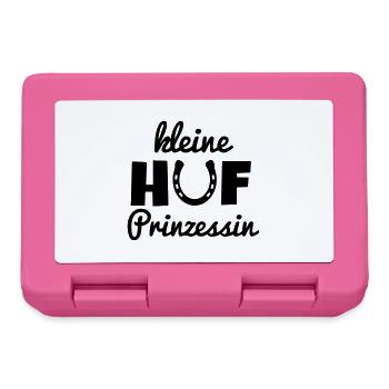 Kleine Huf Prinzessin - Brotdose - Pink - Vorne