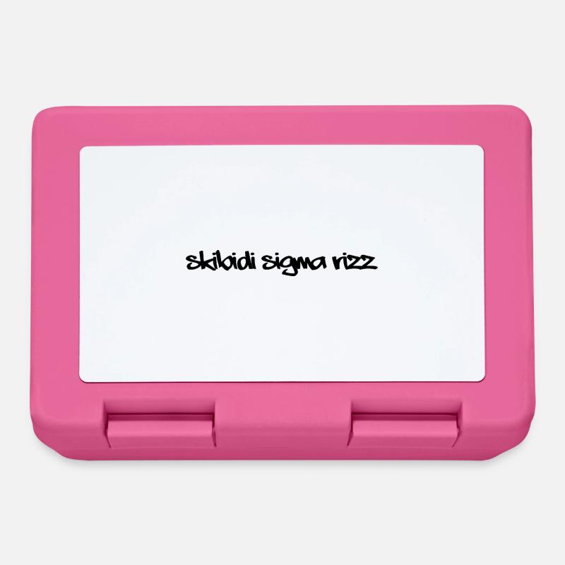 Skibidi Sigma Rizz² - Boîte à goûter - rose