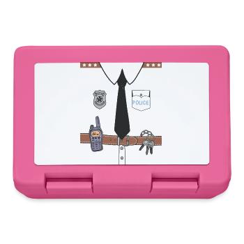 Funny Cute Uniform - Brotdose - Pink - Vorne
