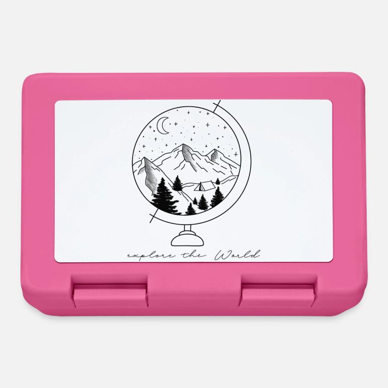Explore the World - Brotdose - Pink
