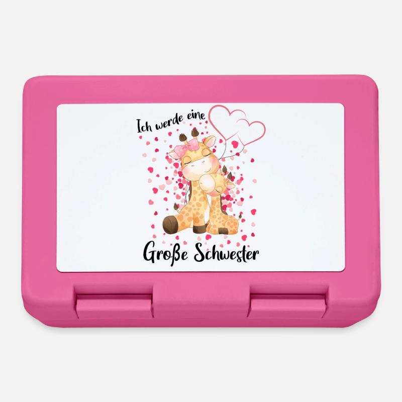 Ich Werde Eine Große Schwester 2025 - Brotdose - Pink