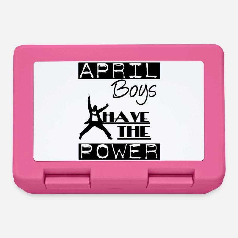 April Boys - Lunchbox - pink