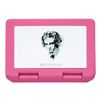 beethoven klassik musik komponist konzert taub pop - Brotdose - Pink - Vorne