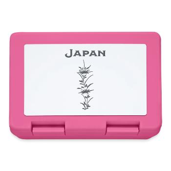 Japon 7 - Boîte à goûter - rose - Devant