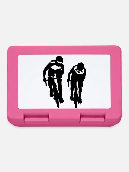Rennrad - Brotdose - Pink