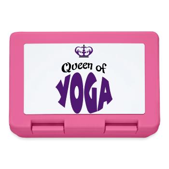 yoga - Lunchbox - pink - Front