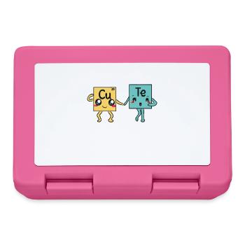 science - Lunchbox - pink - Front