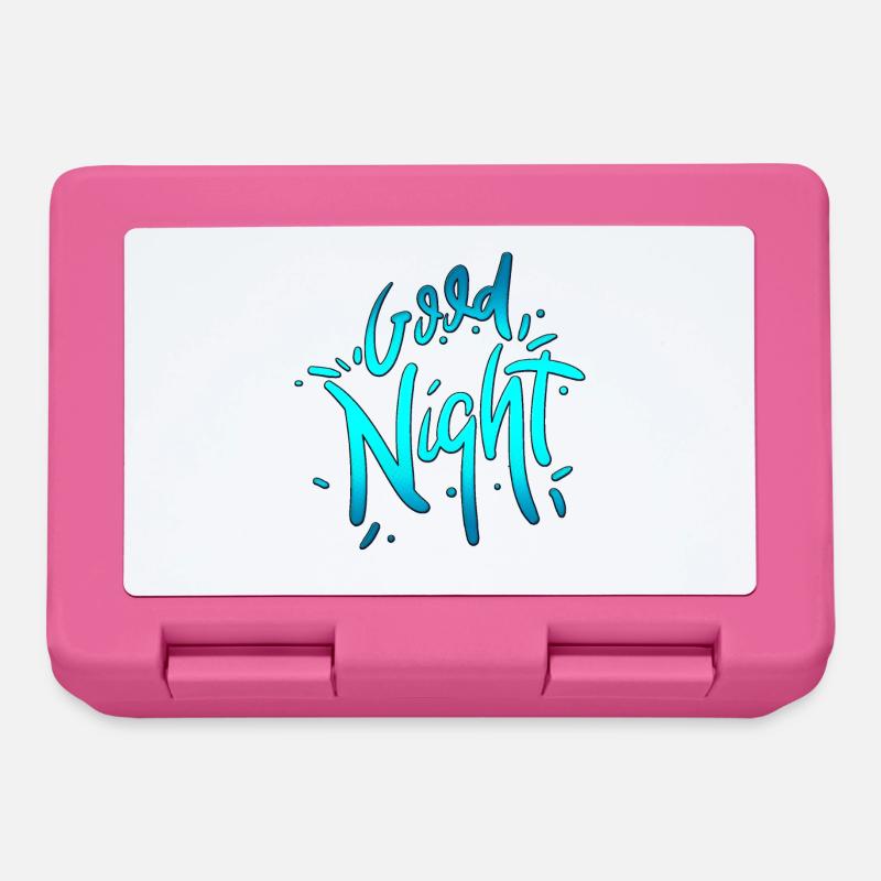 Good Night - Brotdose - Pink