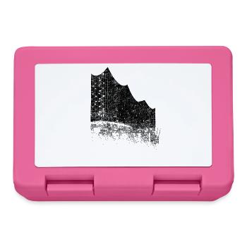 Hamburg Elbphilharmonie Hamburger Hafen Fan Stadt - Brotdose - Pink - Vorne