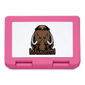 Mammoth evil mammoth - Lunchbox - pink - Front