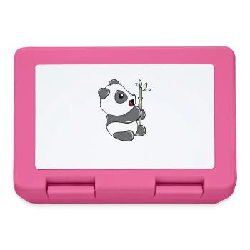 Panda - Brotdose - Pink - Vorne