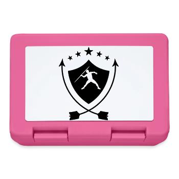 Lancer de Disque / Poids / Javelot / Marteau - Boîte à goûter - rose - Devant