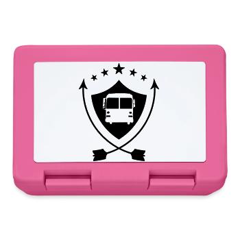 Bus / Conducteur / Travail / Métier / Job - Boîte à goûter - rose - Devant