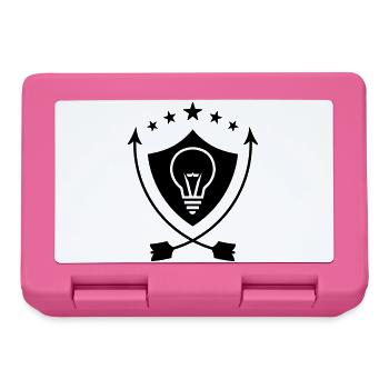 Elektriker / Elektrizität / Arbeit / Job - Brotdose - Pink - Vorne