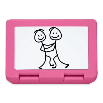 danse - Boîte à goûter - rose - Devant