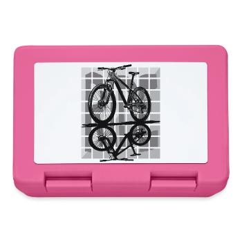 Minimalisme et contrôle – VTT semi-rigide - Boîte à goûter - rose - Devant