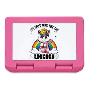 Rainbow Unicorn Cloud Magic - Lunchbox - pink - Front