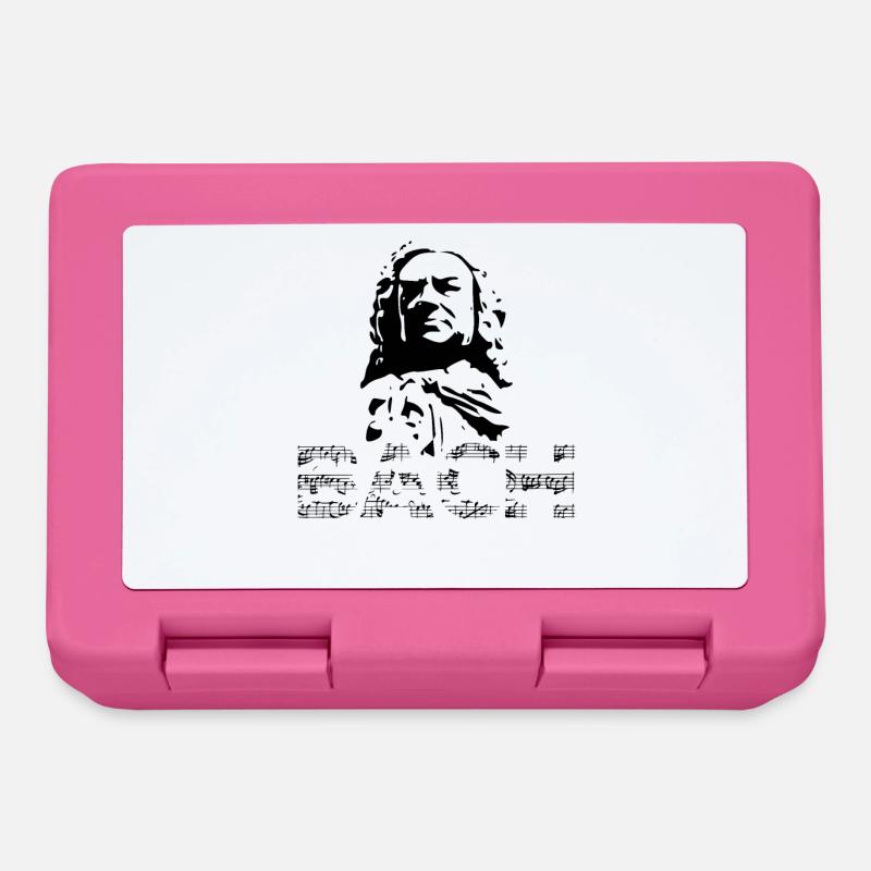 Jean-Sébastien Bach - Boîte à goûter - rose