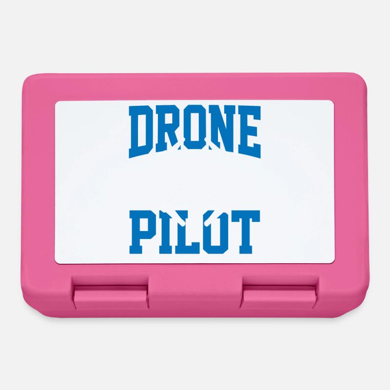 Pilote de drone - Boîte à goûter - rose