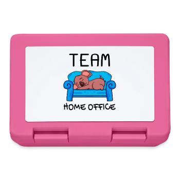 Équipe Home Office Koala Relax Lazy Funny - Boîte à goûter - rose - Devant