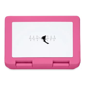 Ski Heartbeat Ski EKG - Boîte à goûter - rose - Devant