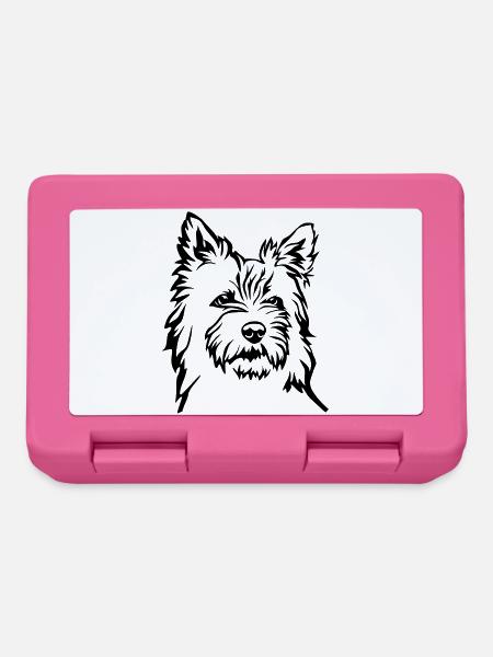 Cairn Terrier - Brotdose - Pink
