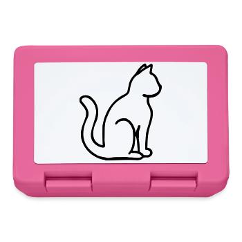 Kitten house cat cat kitten - Lunchbox - pink - Front