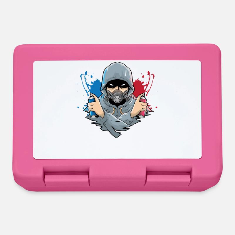 Sprayer Graffiti - Brotdose - Pink