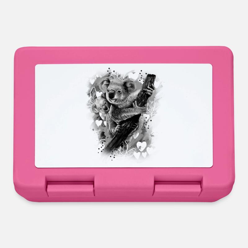 Koala - Brotdose - Pink