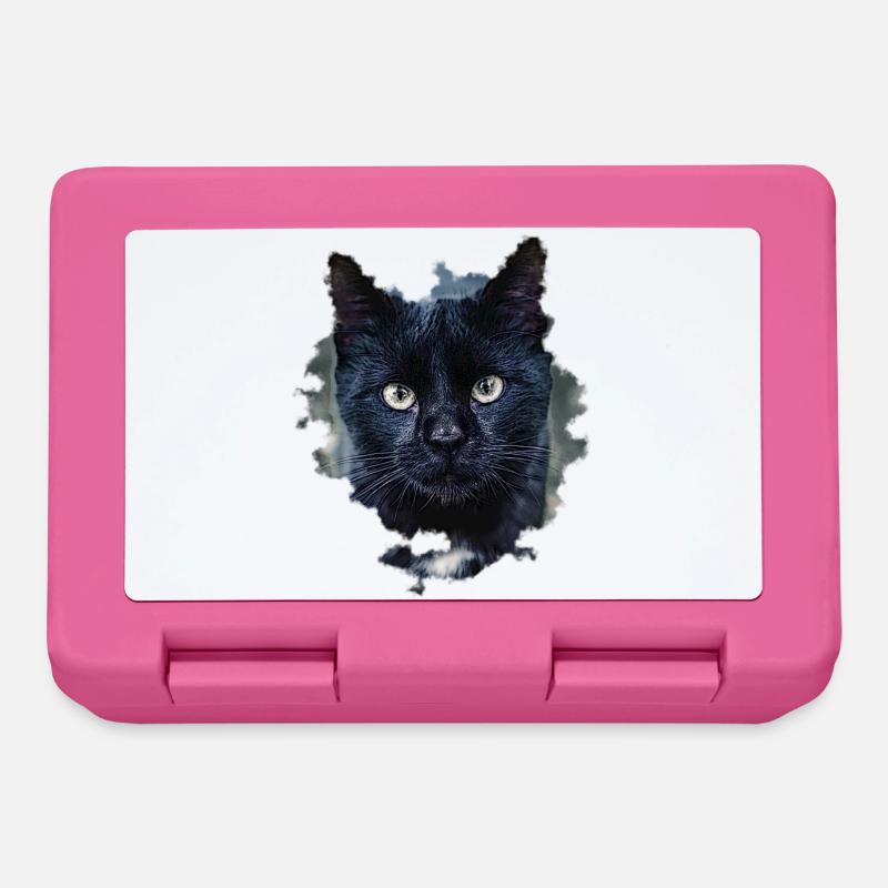 blackcat/ black cat - Lunchbox - pink