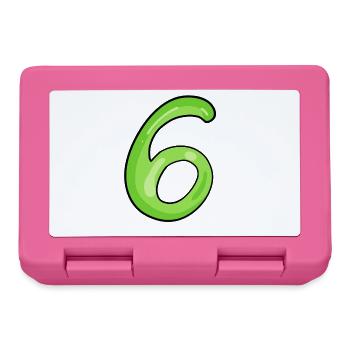 6 - Brotdose - Pink - Vorne