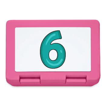 6 - Brotdose - Pink - Vorne