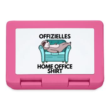 Home Office - Brotdose - Pink - Vorne